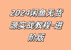 2024闲鱼无货源实战教程-进阶版-花花网赚
