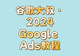 谷歌大叔·2024Google Ads教程-花花网赚