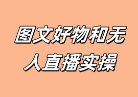 图文好物和无人直播实操-花花网赚