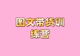 图文带货训练营-花花网赚