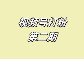 视频号打粉第二期-花花网赚